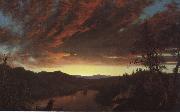 Frederic Edwin Church Wild twilight Sweden oil painting artist